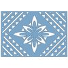 Island Floral Diamond Stencil