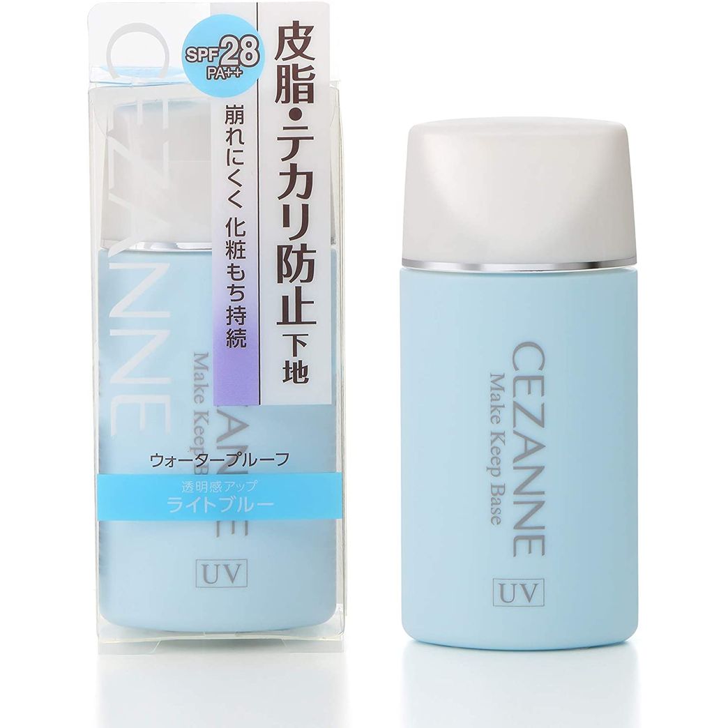 Cezanne Anti-Sebum Foundation Light Blue 30 ml  Anti-Deflation Cosmetics Base Single Item