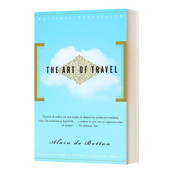 The Art of Travel 英文原版 旅行的艺术 Alain De Botton 阿兰德波顿 英文版 进口英语原版书籍