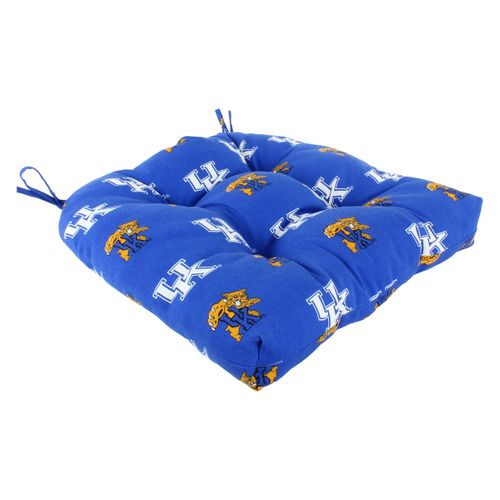 College Covers ComfySeat College Indoor/Outdoor Seat Patio D Cushion, 20" x 20", Kentucky Wildcats