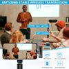 Wireless Microphone Mini Mic for iPhone/Android Phone, LED Display Lavalier Micr