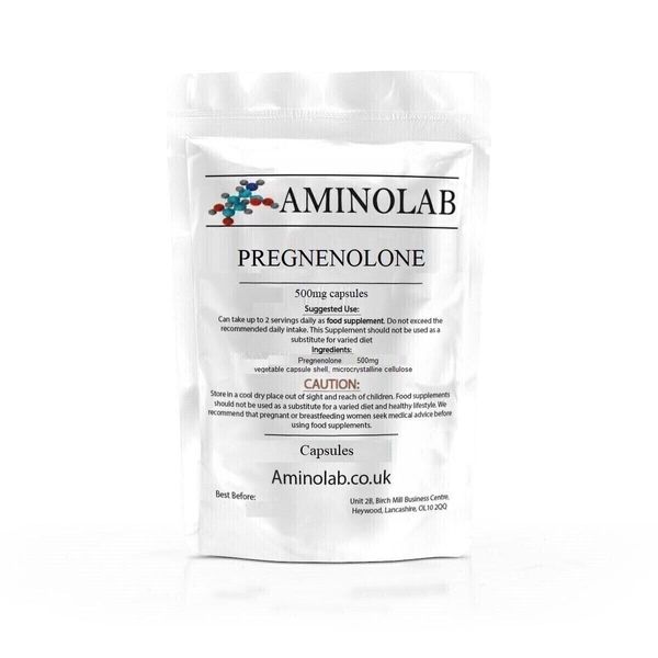 Aminolab - Pregnenolone 500mg 240 Capsules