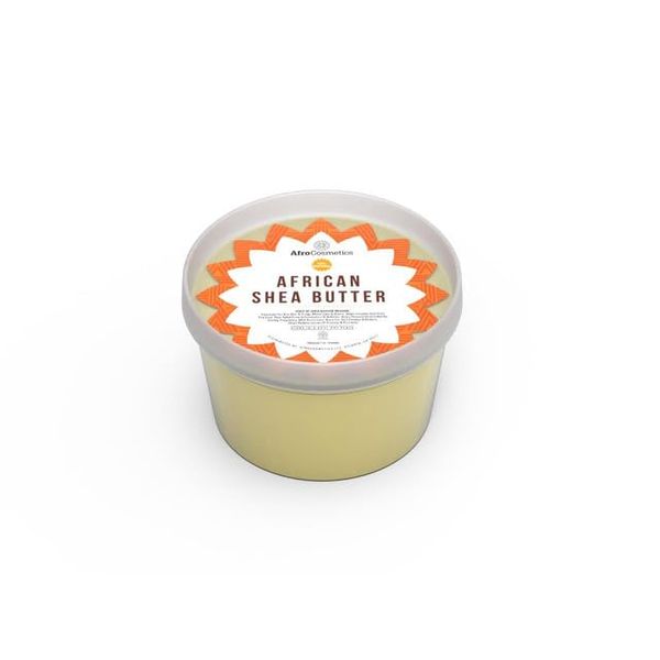 AFROCOSMETICS Yellow Shea Butter 16 oz Jar