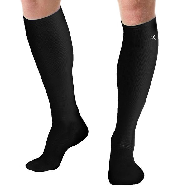 Rymora Compression Socks for Men and Women (Cushioned, Graduated Compression, Seamless)