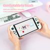 Kuitmor Protective Shell for Switch OLED,Dockable Integrated Hard Cover Skin Compatible with Switch OLED and Joy Con - KLM (for Switch OLED)