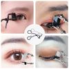Eyelash Curler, Eyelash Curler (Set of 2) Partial Eyelash Curler, Firm Curl, Makeup, Eyelash Curler, Natural Eye Makeup, Easy to Use, Durable, Makeup, Popular Iku Prop, Portable, Stainless Steel, Women's, Men's
