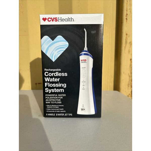 NIB CVS Health Cordless Water Flossing System, Waterpik Waterpick