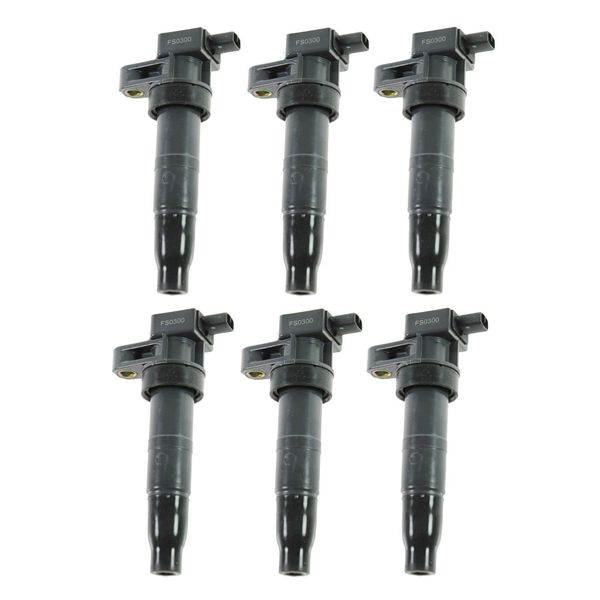 Ignition Coil Set Compatible with 06-19 Hyundai 06-17 Kia