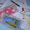 Snips Kids Mask Holder White with Decoration Small