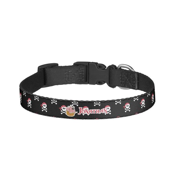 RNK Shops Personalized Pirate Dog Collar - Large
