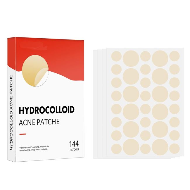 Hydrocolloid Pimple Pickel pflaster, pimple patch, Hydrokolloid Pflaster zum Absorbieren von Akne Pickel, für Gesicht Akne Behandlung Aknepflege