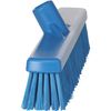Vikan, Blue Broom,Push,Soft/Stiff,16.5",PP/PBT, 3174