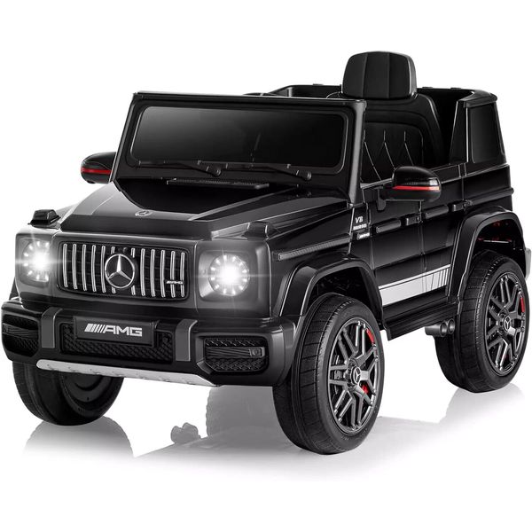 12V 7Ah Licensed Mercedes-Benz G63 Ride on Car for Kids Ages 3-6, Electric Car