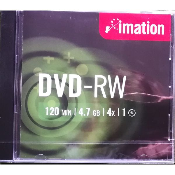 Imation DVD-RW 4.7 GB – Pack of 1