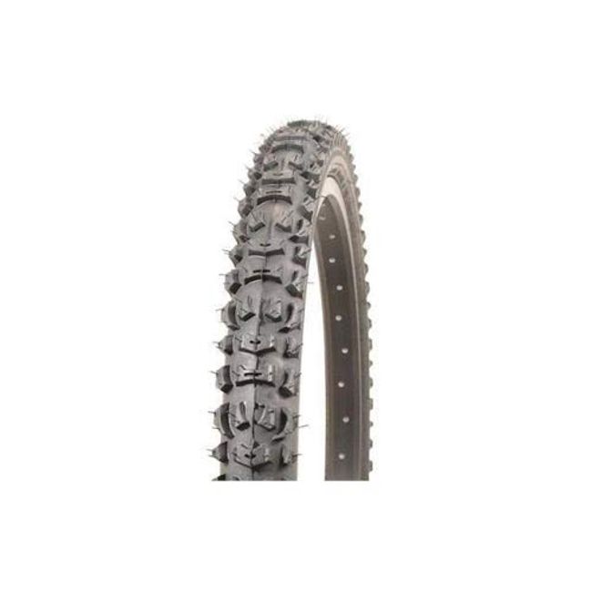 Kenda K816 Aggressive MTB Wire Bead Bicycle Tire, Black Skin, 26-Inch x 2.10-Inch