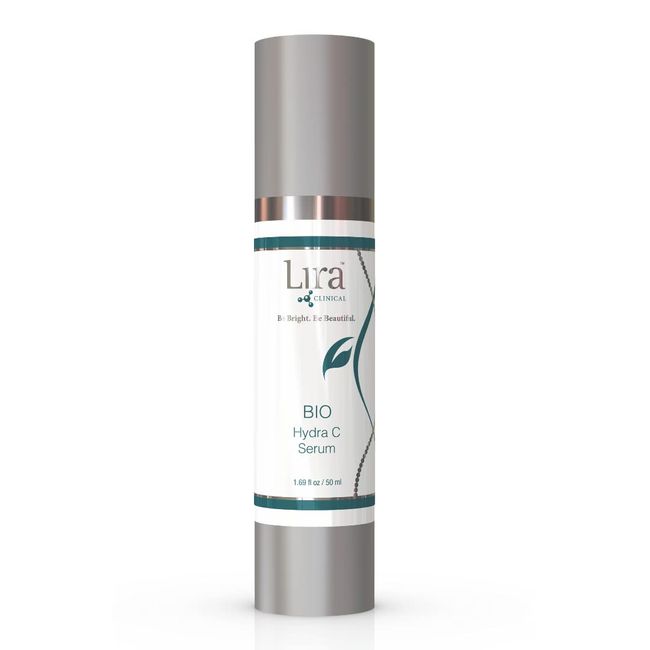 Lira Clinical Bio Hydra C Serum - Vitamin C Serum for Face - Anti Aging Serum with Plant Stem Cell and Antioxidants - Perfect Hydrating Face Serum for Dry Skin, Dehydrated, and Sensitive - 50 ml