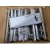 Steel Hasps Rolled Edge Single-Hinge 6" - Pack Of 10