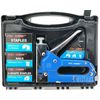 NEW 3 WAY STAPLER STAPLE GUN KIT  - Upholstery Wood Ceiling  - Case