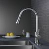 Commercial Stainless Steel Kitchen Sink Faucet Pull Down Sprayer Spring Mixer US