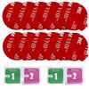 D.Sking 12 Pack 3M Sticky Adhesive Replacement Compatible with Socket Mount Base VHB Sticker Pads for Collapsible Grip & Stand