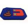 polizeimemesshop Scheiße Magnet 3D PVC Patch with Velcro Magnet
