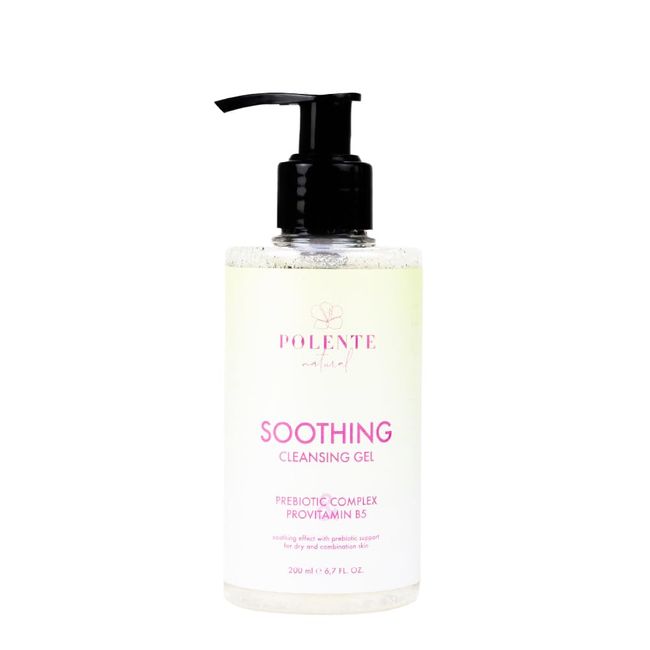 Polente Natural - Soothing Cleansing Gel - Yatıştırıcı Yüz Yıkama Jeli/Kuru ve Karma Ciltler (200 ml)