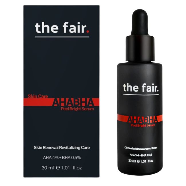 the fair. AHABHA Peel Bright Cilt Bakım Serumu 30 ml