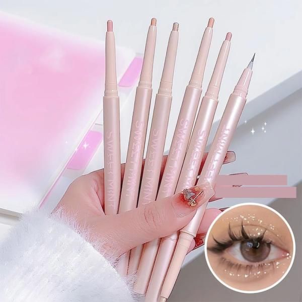 2 in 1 3D Double Head Slipper Aegyo Sal Pen Natural Stain Prevention Shadow Highlight Makeup Healing