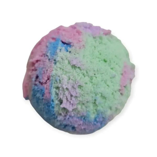 Rainbow Cookie Bubble Bath Truffle Scoop Nourishing Relaxing Bath Fizzie