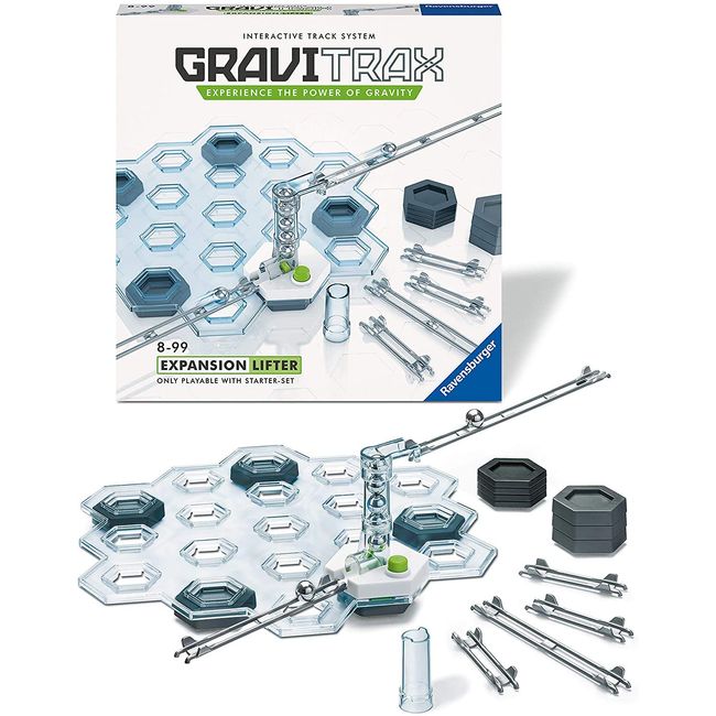 Ravensburger GraviTrax 26819 1 Extended Lifter Set, Authentic Import (Toy, STEM Programming, Ball Rolling)