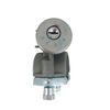 Well Auto Ignition Switch w/ Lock Cylinder, 3-Position, Silver, Automatic Operation, Compatible With 1986-1989 Mazda B2000, B2200, B2600; Part Numbers US-681, US681, UB3976290, UB39-76-290