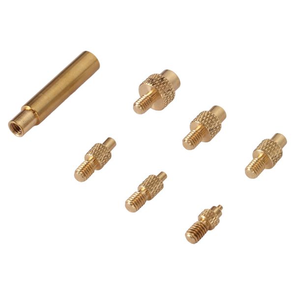 Soldering Iron Tips for Use with M2,M2.5, M3, M4, M5, M6 1/4 Inch, M8 Heat Set Inserts, Universal 936 Soldering Iron Tip Nut Embedding Tool, 3D Printer Accessories