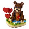 LEGO Valentine’s Brown Bear 40462 Building Kit (239 Pieces)