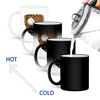 3dRose mug_4386_3 Baseball Glove Magic Transforming Mug, 11-Ounce