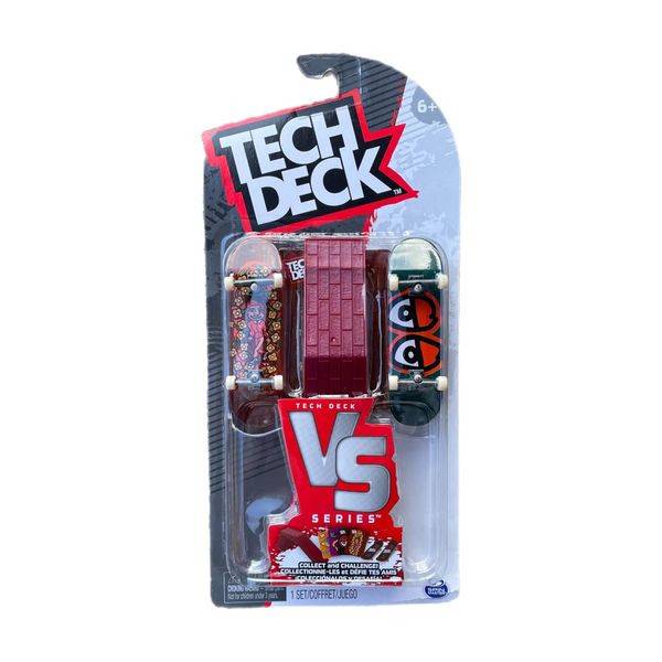 TECH DECK Sk8shop Bonus Pack Mini Finger Skateboard Multi Pack 2022 Series (Krooked (VS Pack))