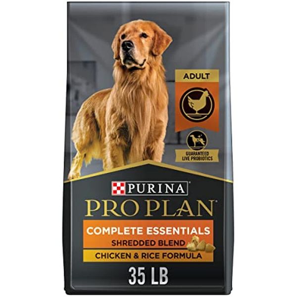 Purina Pro Plan High Protein Dog Food With Probiotics for Dogs, Shredded Blend