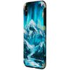 Alaska Aurora Borealis Mountain Adventure Collage Design Case for iPhone XS Max