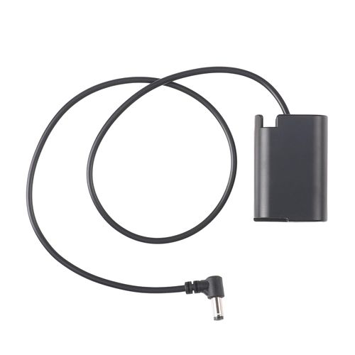 FocusFoto DC Male Plug to DMW-BLK22/DMW-DCC17 Decoded Dummy Battery Power Adapter Cable for Panasonic Lumix S5 DC-S5 S5II S5M2 DC-S5K S5GK G9 G9II G9M2 GH5II GH5M2 GH6 Camera