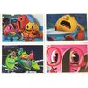 Official PAC-Man Stickers x 20 Sealed Packs