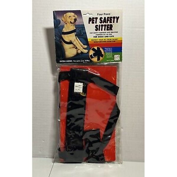 Pet Vehicle Safety Harness Four Paws Safety Sitter 59250XL