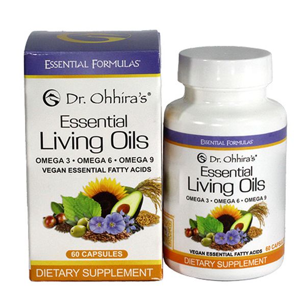 DR. OHHIRA'S ESSENTIAL LIVING OILS, 60 CAPS