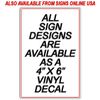 Place All Packages In This Bin Metal Sign Delivery Driver Instructions container