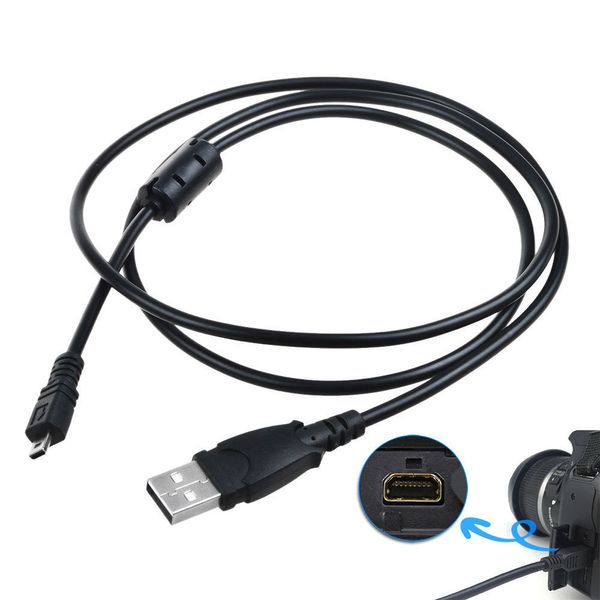 USB DC Battery Charger Data SYNC Cable Cord Lead for Olympus Camera Stylus SZ-15