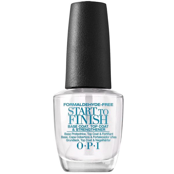 Nail Polish Treatment, 3-in-1 Start to Finish Nail Formaldehyde Free Treatment, 0.5 Fl Oz x Set of 2