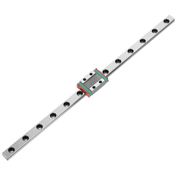 Linear Guide Rail 1 Piece LML9B Miniature Linear Guide Rail 9 mm Width + Sliding Block (260)