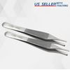 2 Pcs Adson Tissue Forceps 1x2 Teeth 4.75" Surgical Plastic Surgery German Grade