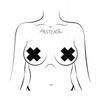 Pastease Plus X: Matte Cross Nipple Pasties