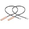 uxcell 2 Pcs 15K NTC Thermistor Probe 15.7 Inch Copper Sensitive Temperature Temp Sensor for Air Conditioner