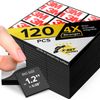 Magnetic Squares 120pcs, Bigger Size 1.2 inch