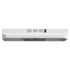 230CFM 30 inch Under Cabinet Range Hood White Painted 2 Speed Kitchen Vent LED